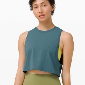 Muscle Love Crop Tank Tough Lululemon